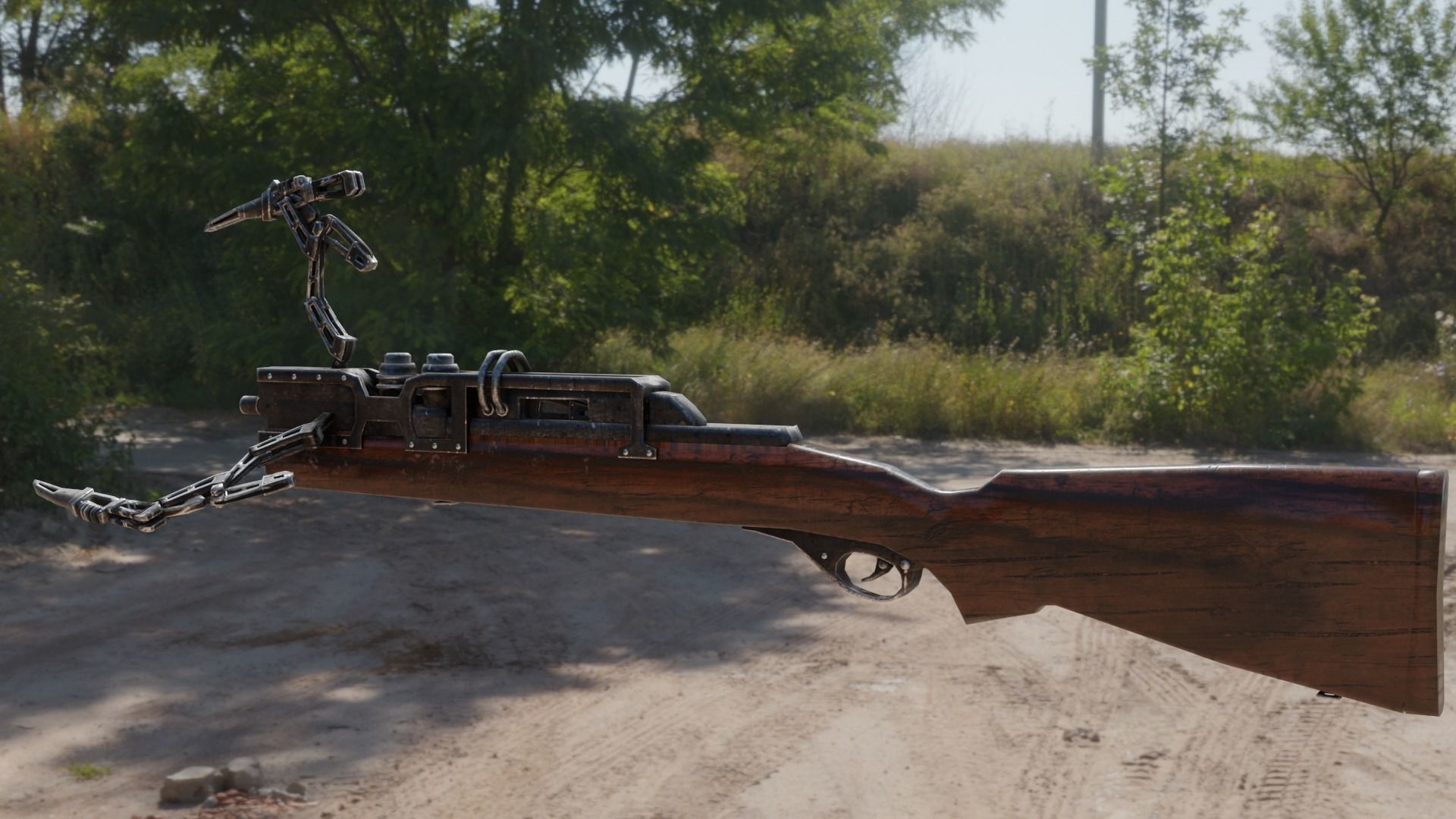 Future Rifle 3D model_2