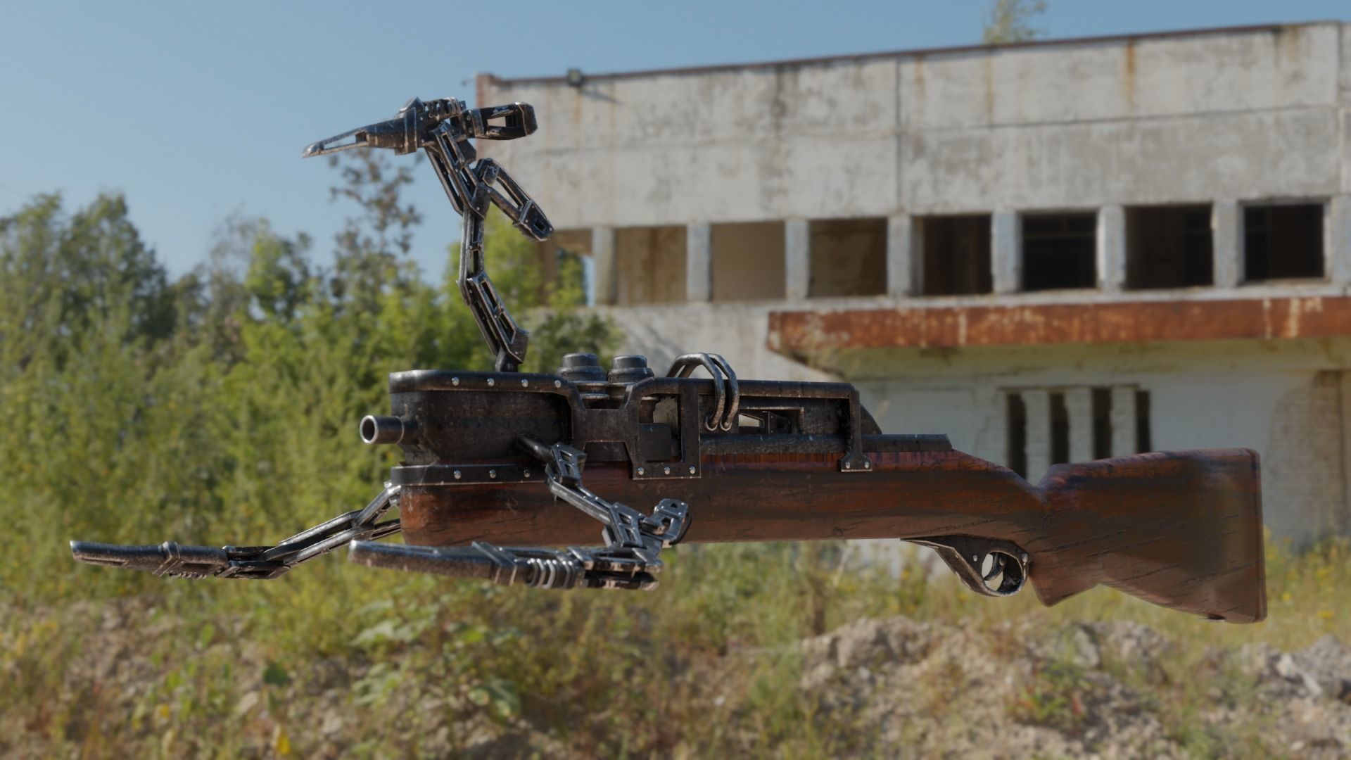 Future Rifle 3D model_4