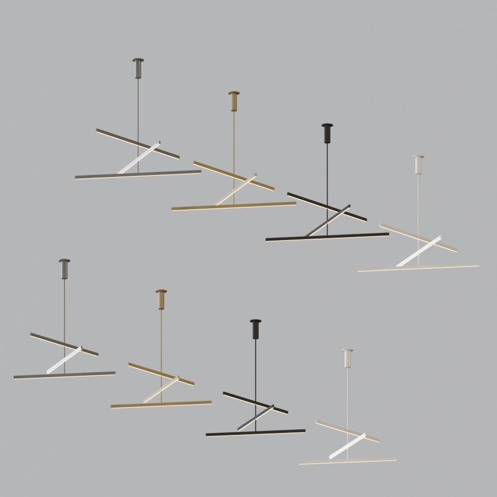 Vega LED Chandelier by Kuzco Lighting 3D model_2