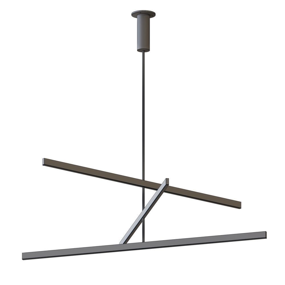 Vega LED Chandelier by Kuzco Lighting 3D model_3