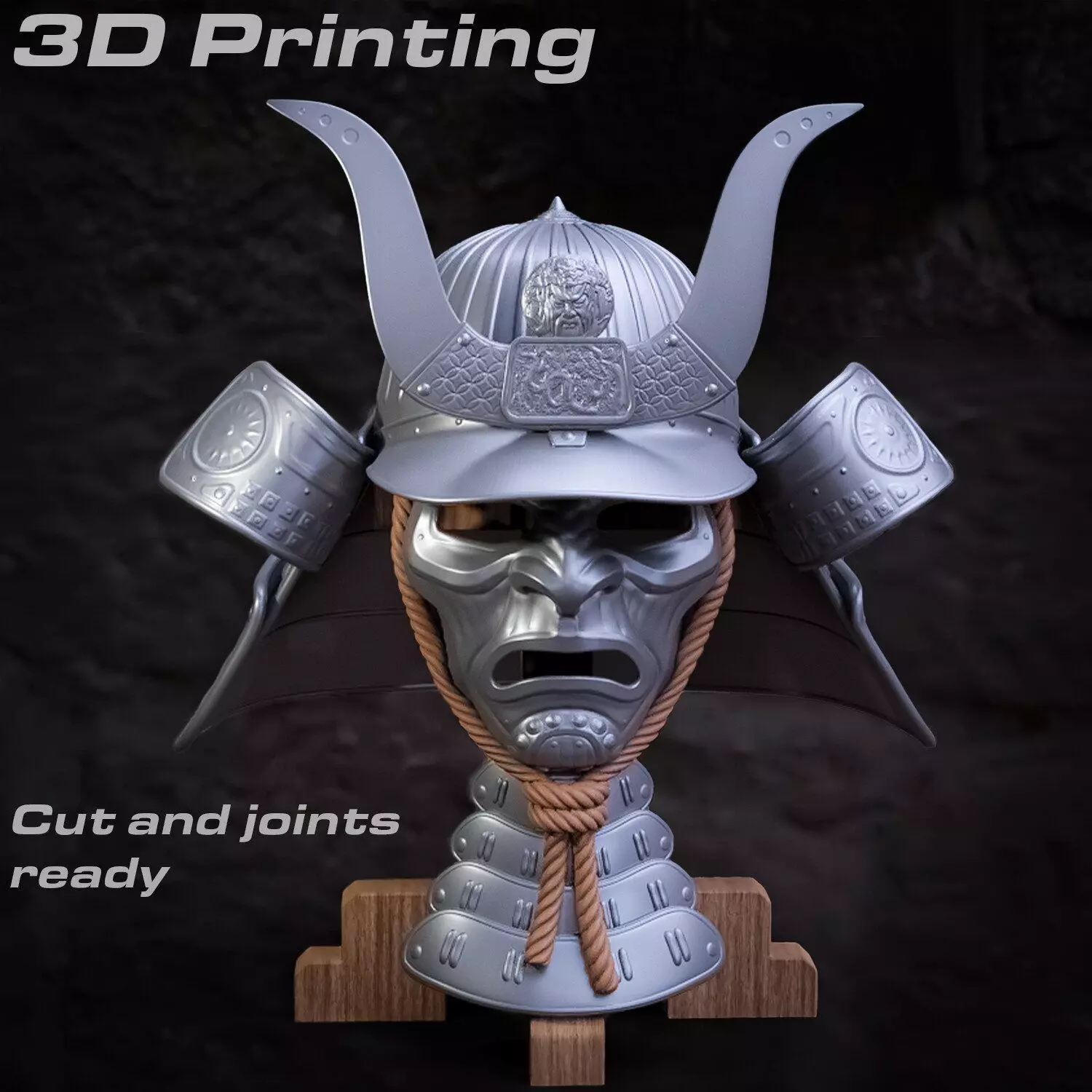 Samurai helmet - Kabuto   3D print model_0
