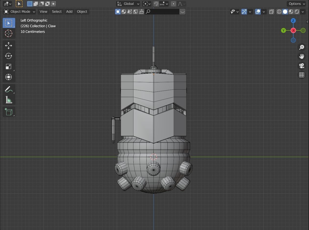 Jinx Grenade Low-poly 3D model_3