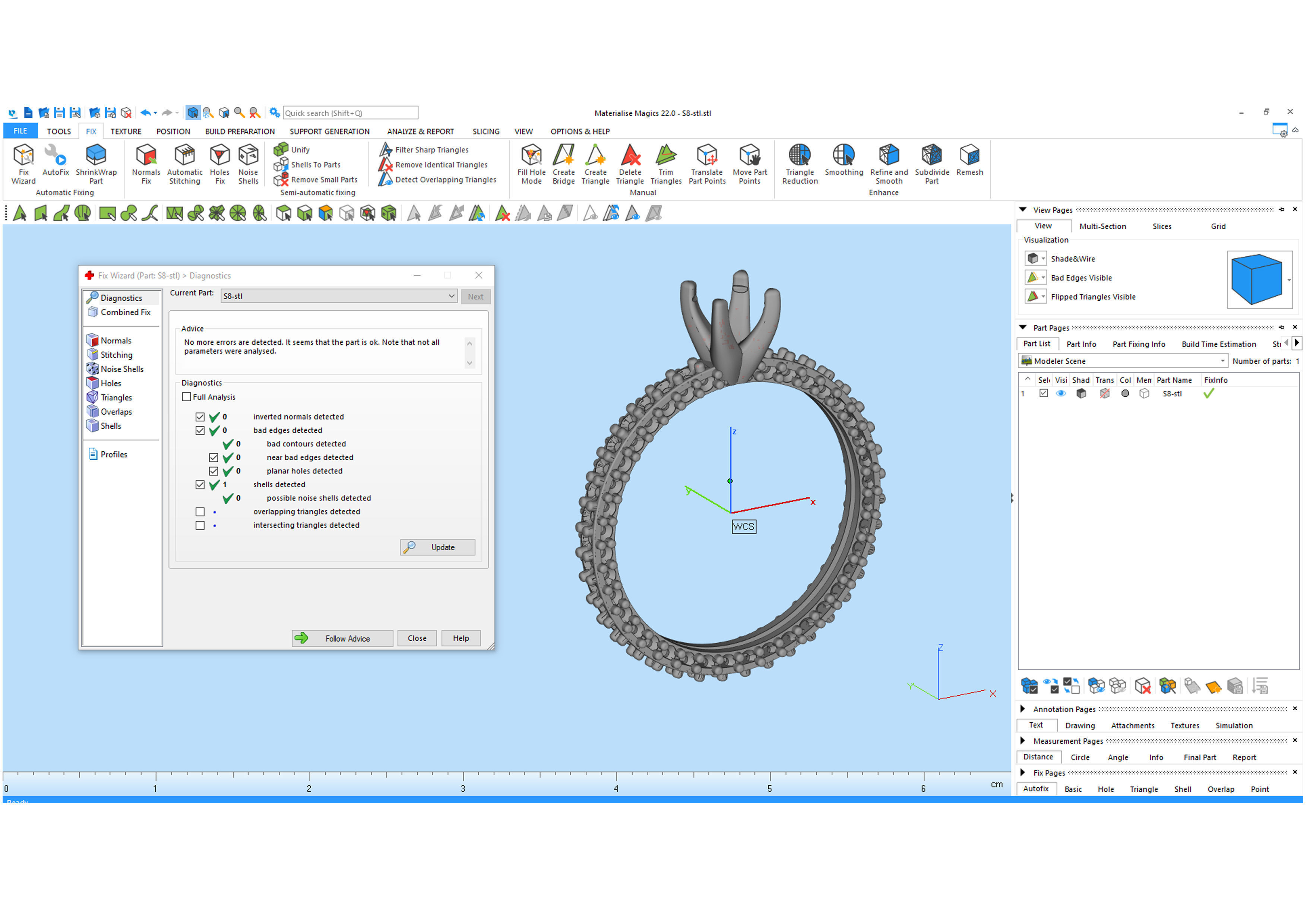 Solitaire ring 3D print model_11
