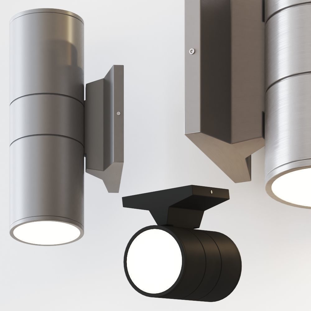 EW32 LED Outdoor Wall Sconce by Kuzco Lighting 3D model_1