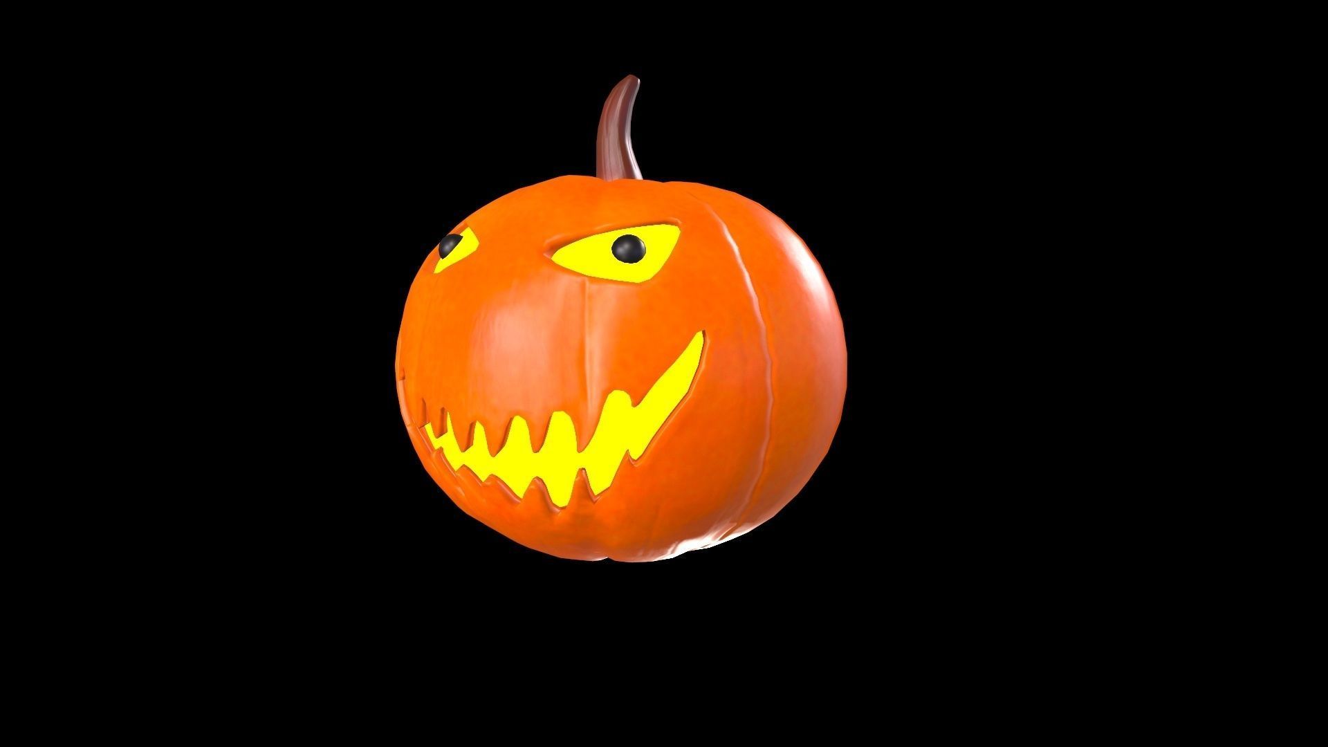 Pumpkin Halloween 3D model_18