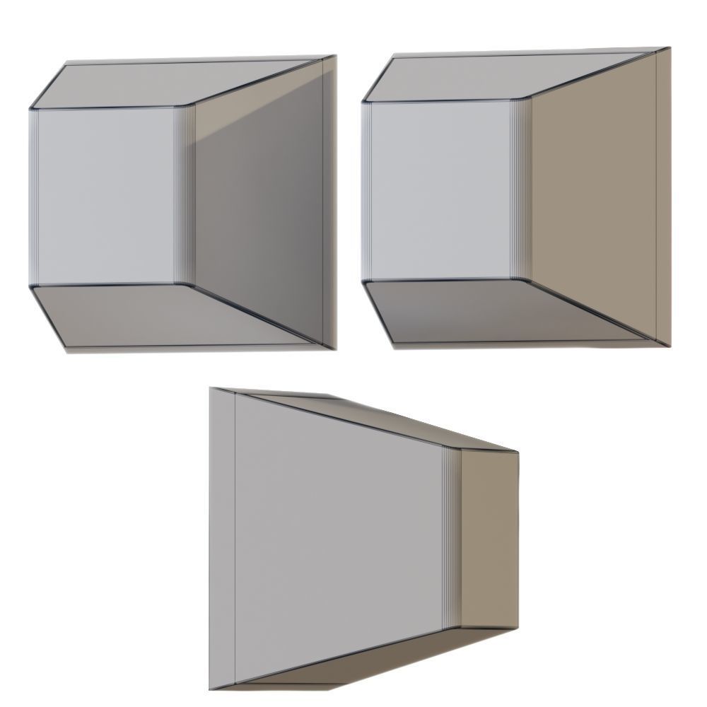 Ebb Outdoor Wall Light by Tech Lighting 3D model_2