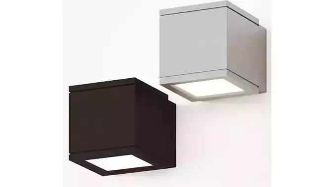 Rubix Indoor Outdoor LED Wall Light by WAC Lighting