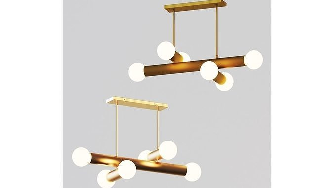 Emerson Linear Suspension Light by Arteriors 3D model