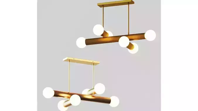 Emerson Linear Suspension Light by Arteriors 3D model