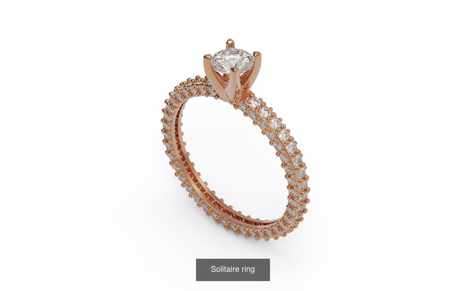 Collection solitaire ring _12