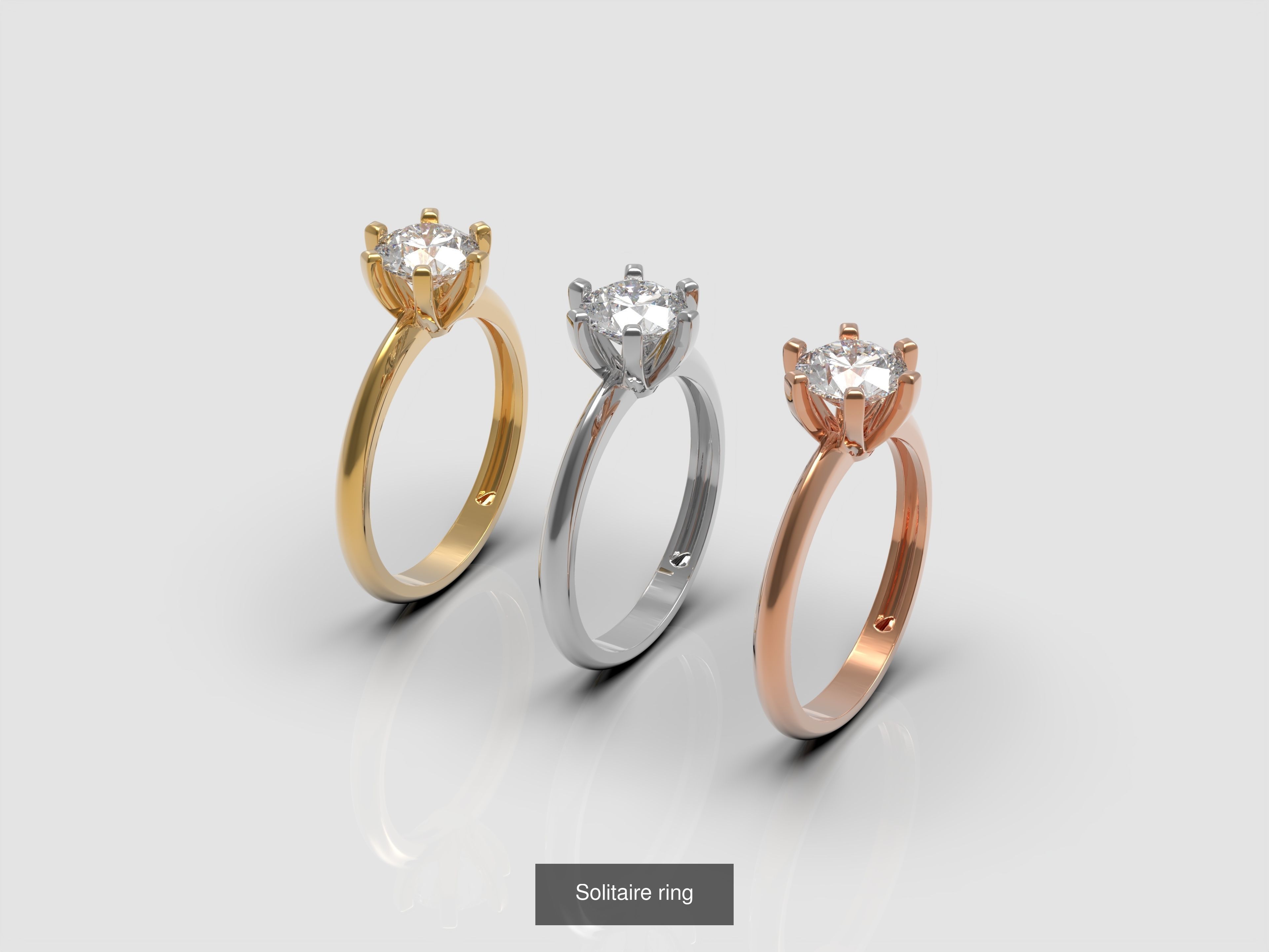 Collection solitaire ring _3