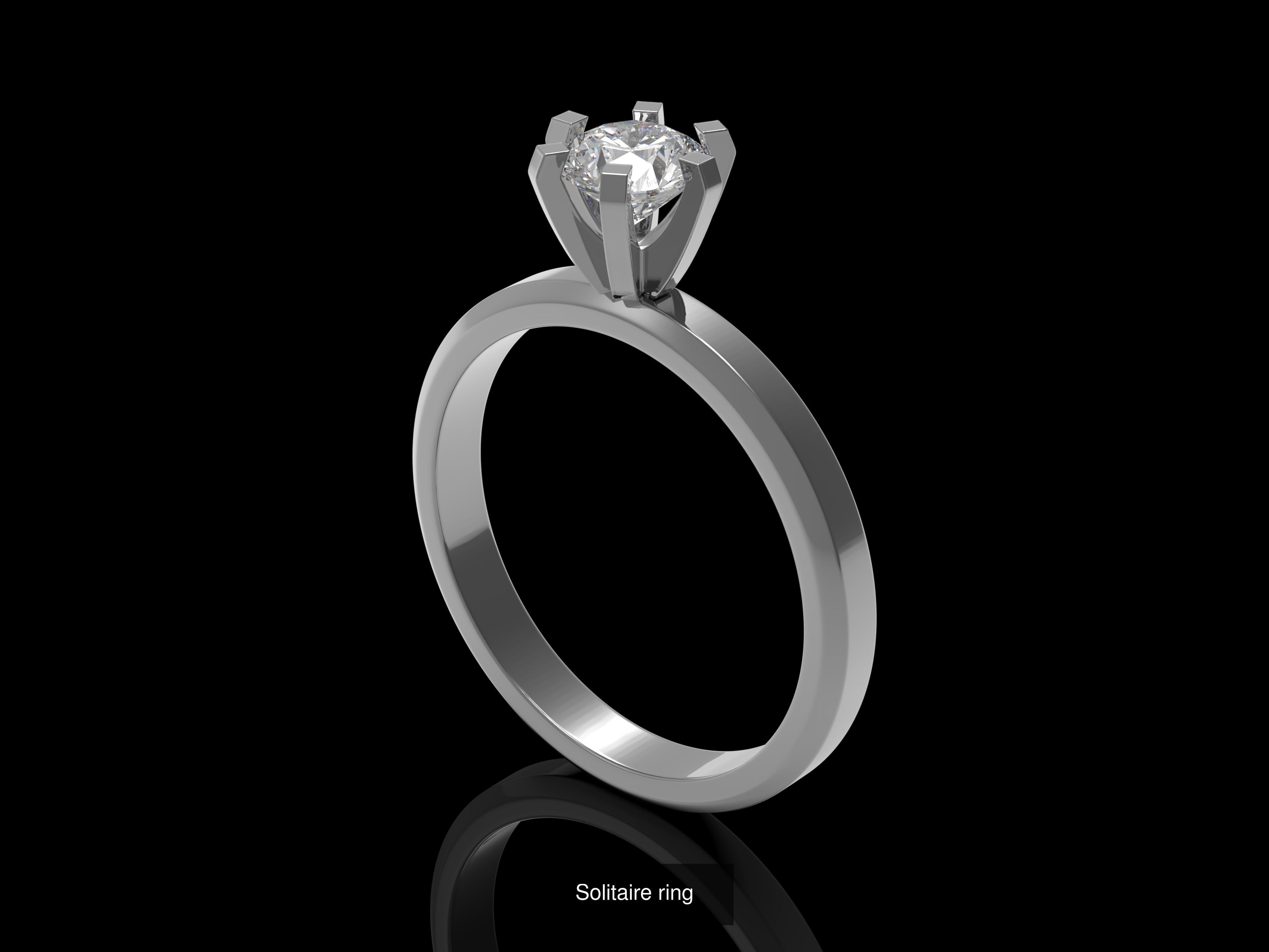 Collection solitaire ring _5
