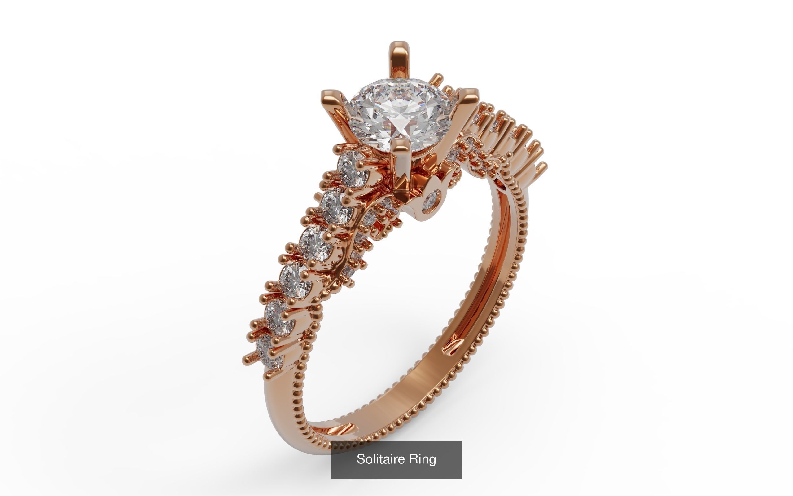 Collection solitaire ring _10