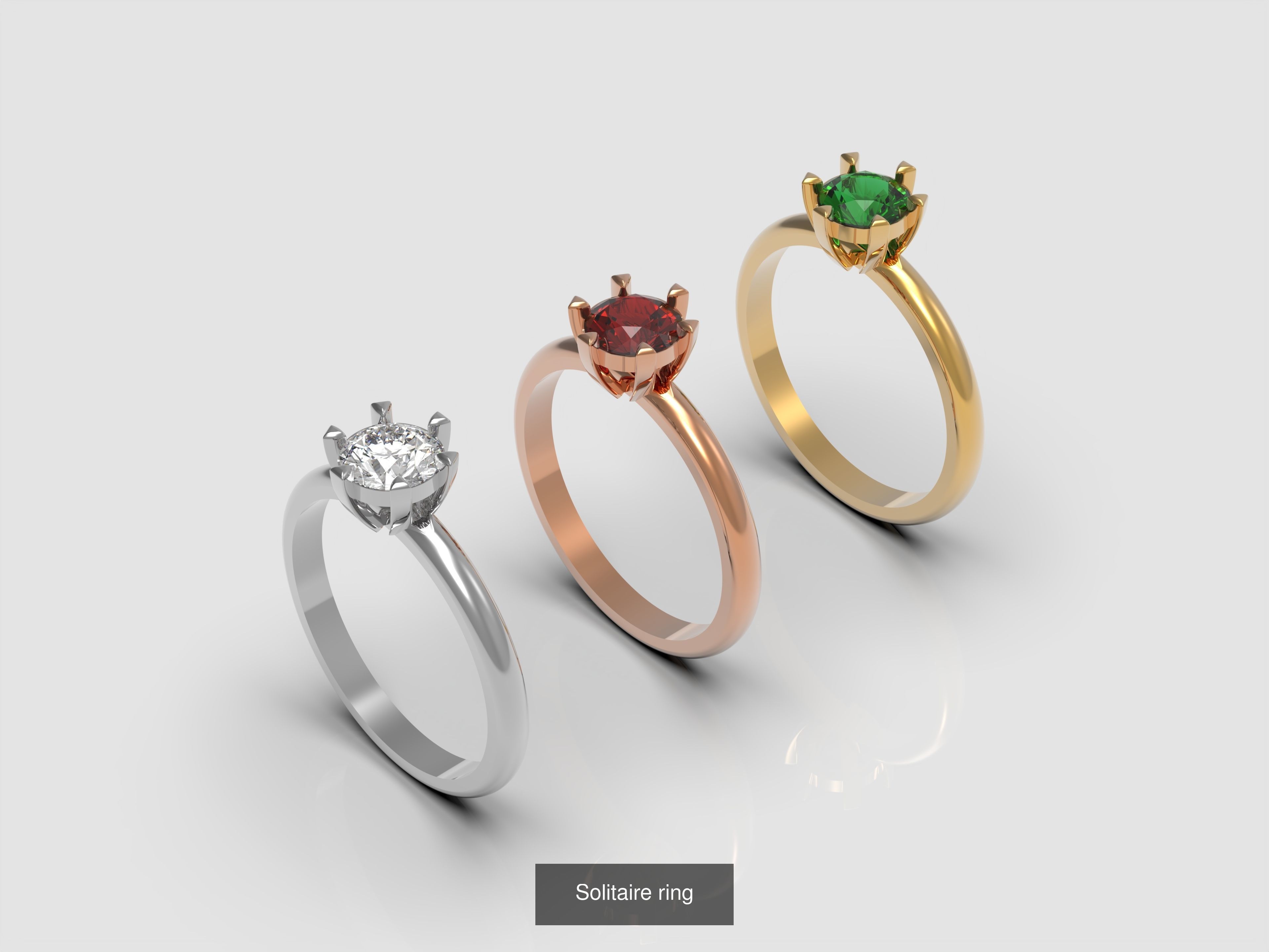 Collection solitaire ring _4