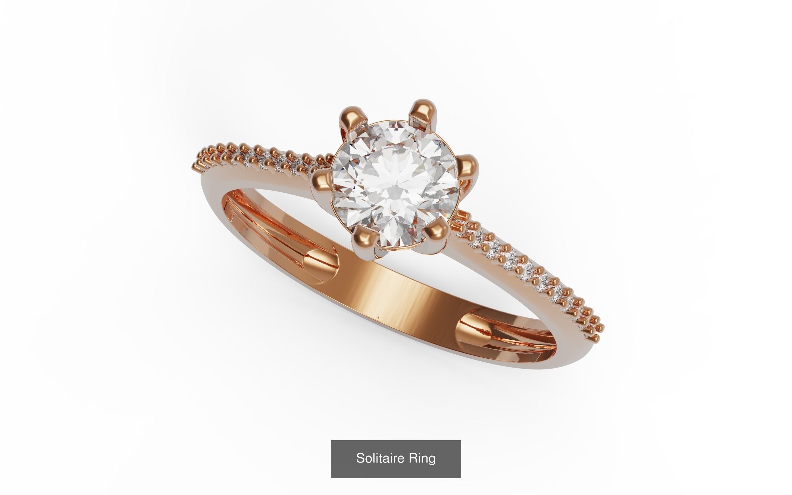 Collection solitaire ring _7