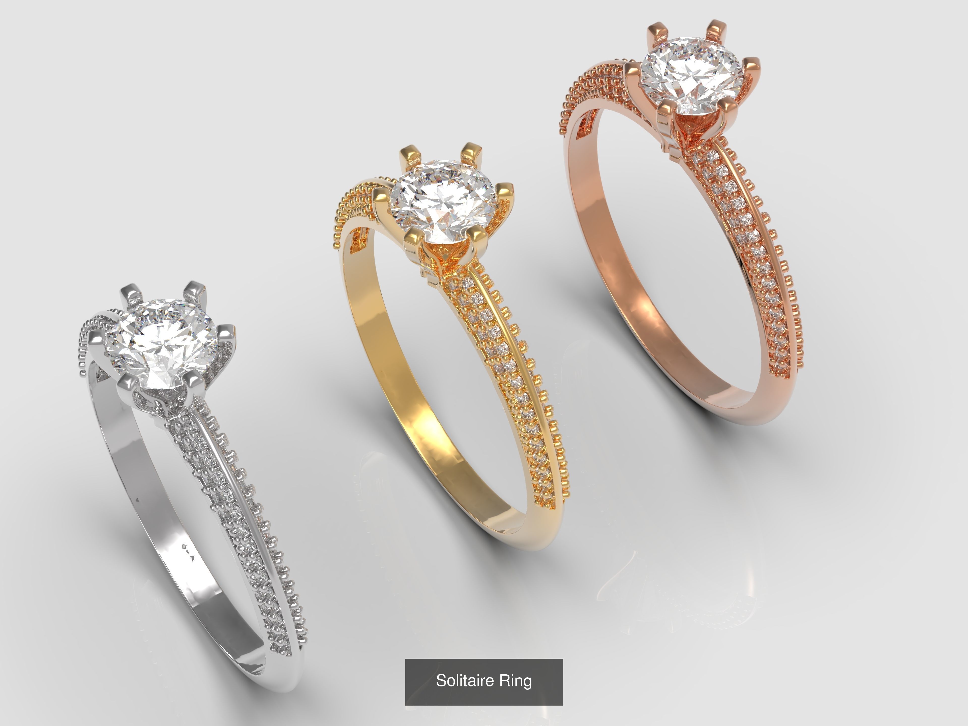 Collection solitaire ring _2