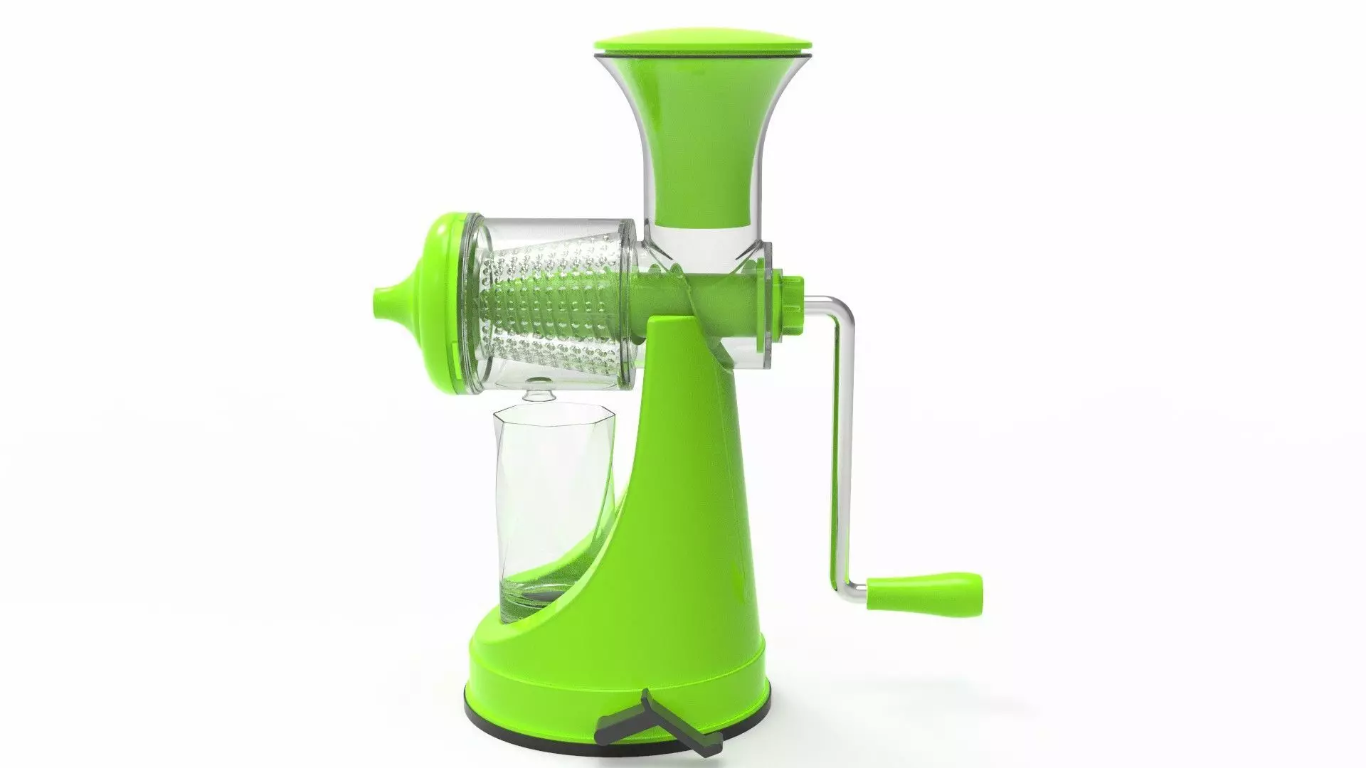 Plastic Hand Juicer 3D print model