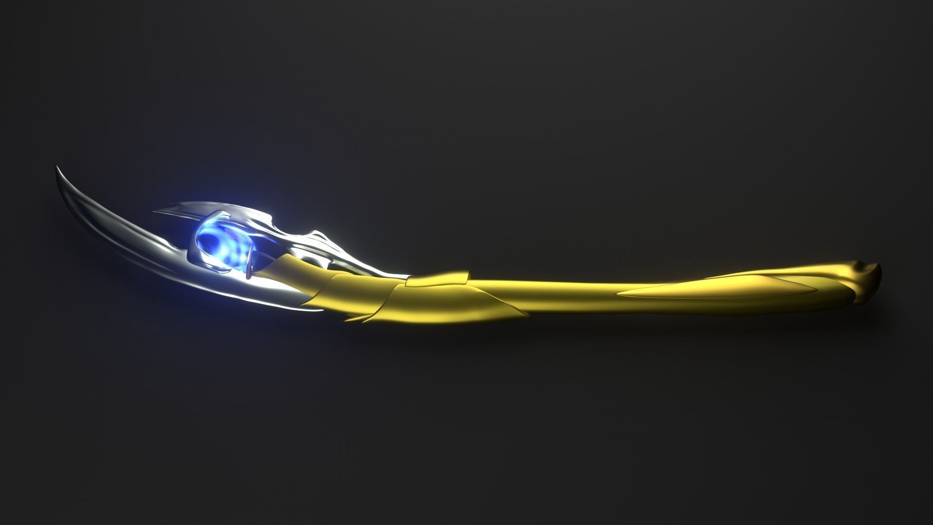 Loki Staff  Mythical Weapon of Avengers Scepter 3D model_1