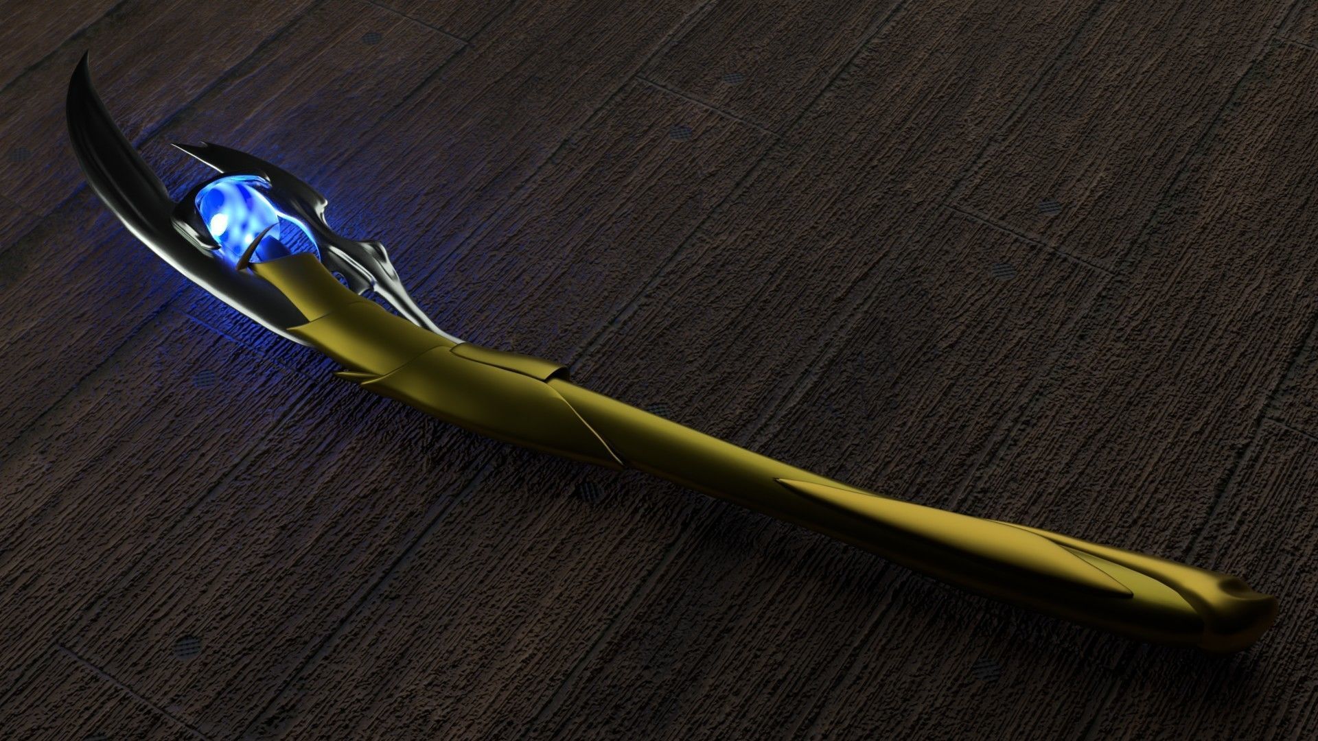 Loki Staff  Mythical Weapon of Avengers Scepter 3D model_6