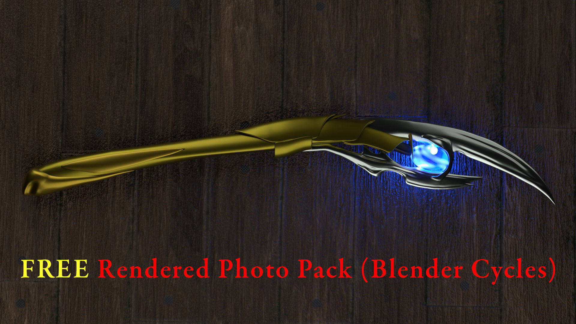 Loki Staff  Mythical Weapon of Avengers Scepter 3D model_4