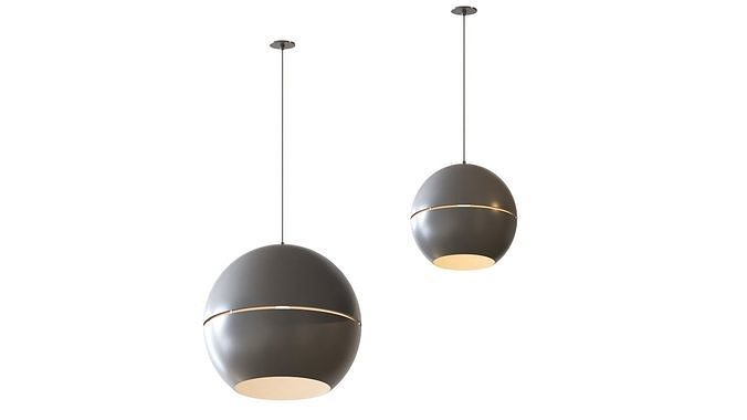 Lucas Pendant Light by Kuzco Lighting 3D model