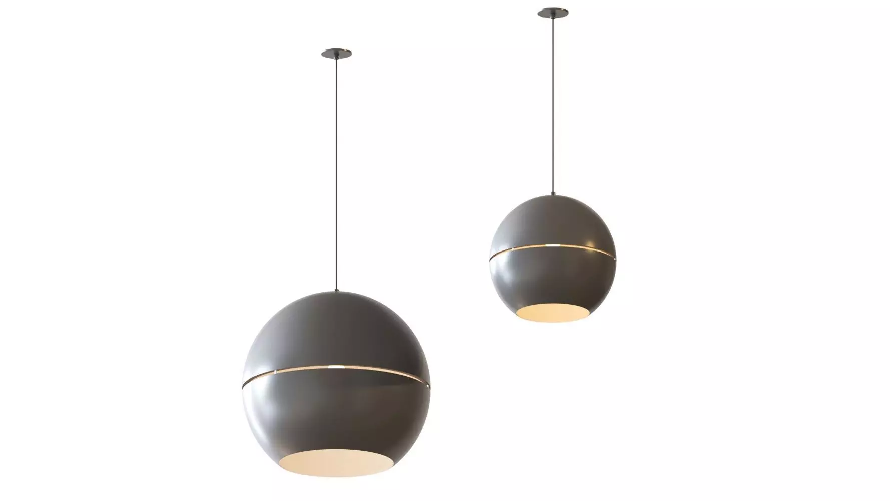 Lucas Pendant Light by Kuzco Lighting 3D model_0
