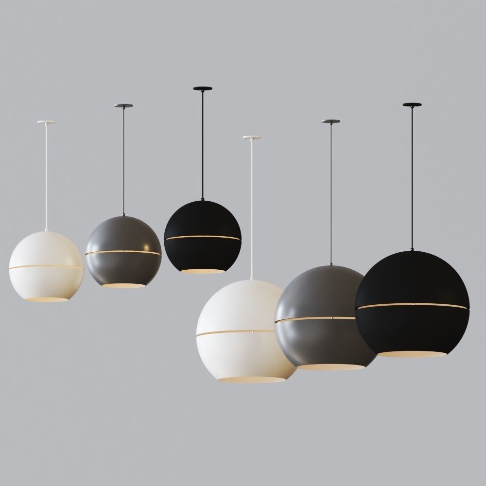 Lucas Pendant Light by Kuzco Lighting 3D model_3