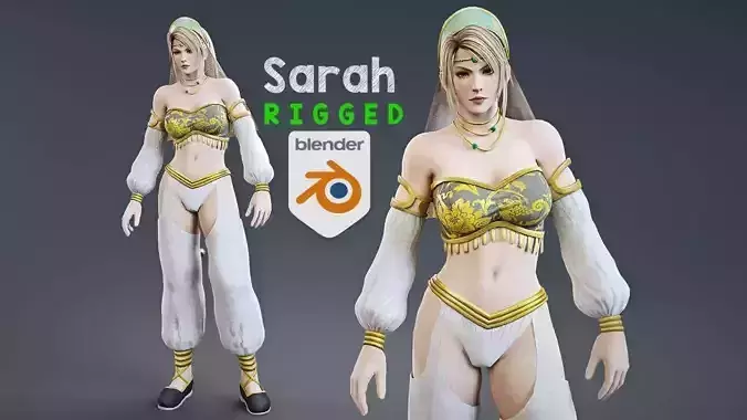Sarah sexy rigged