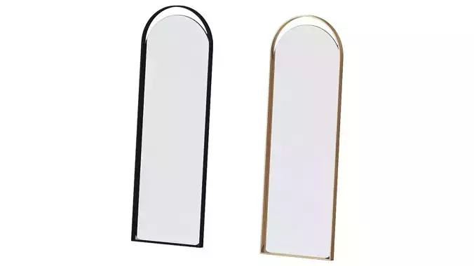 Aosta Arch Floor Mirror by Crate and Barrel