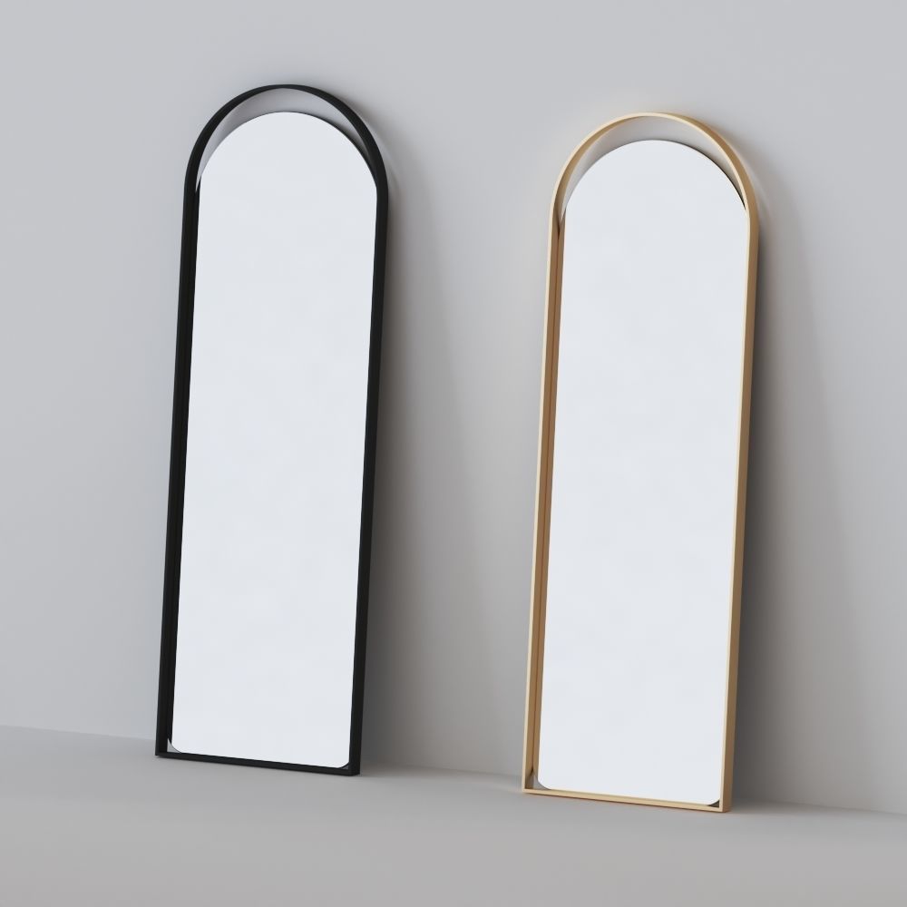 Aosta Arch Floor Mirror by Crate and Barrel 3D model_1