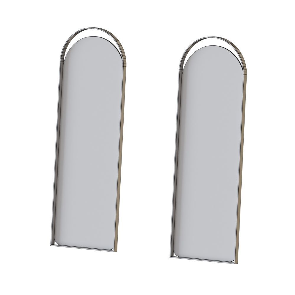 Aosta Arch Floor Mirror by Crate and Barrel 3D model_4