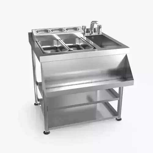 Under Bar Cocktail Station