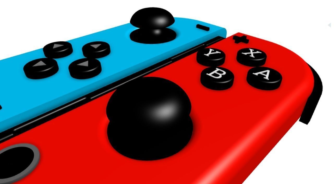 Nintendo Switch Joy-con 3D print model_2