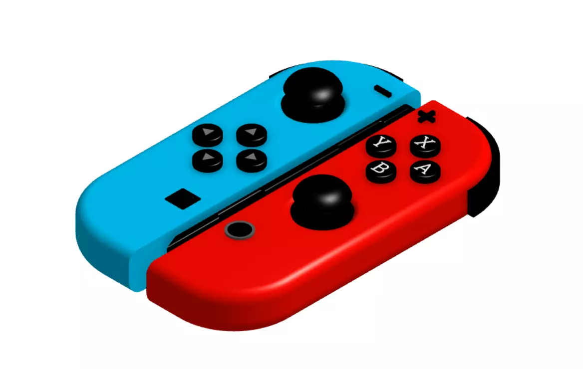 Nintendo Switch Joy-con 3D print model_0
