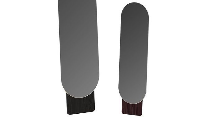Standing Mirror by Moheim 3D model