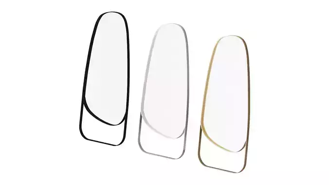 Peyton Floor Mirror by Crate and Barrel