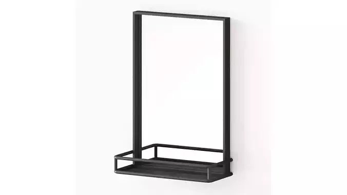 Weston Mirror with Shelf by Crate and Barrel