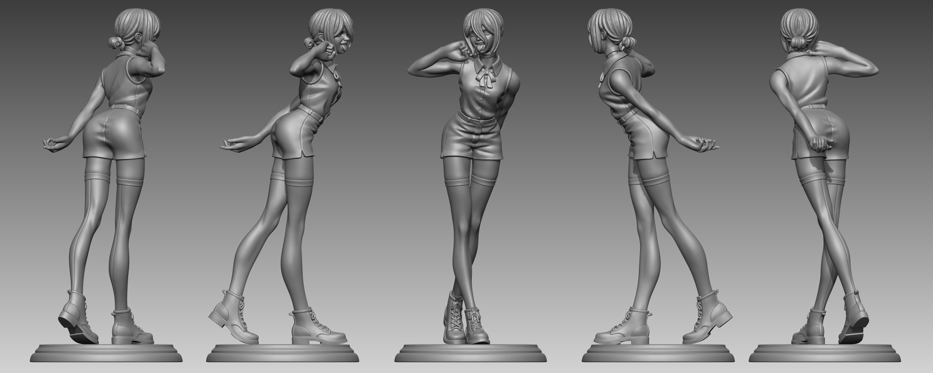 Reze 3D 3D print model_8