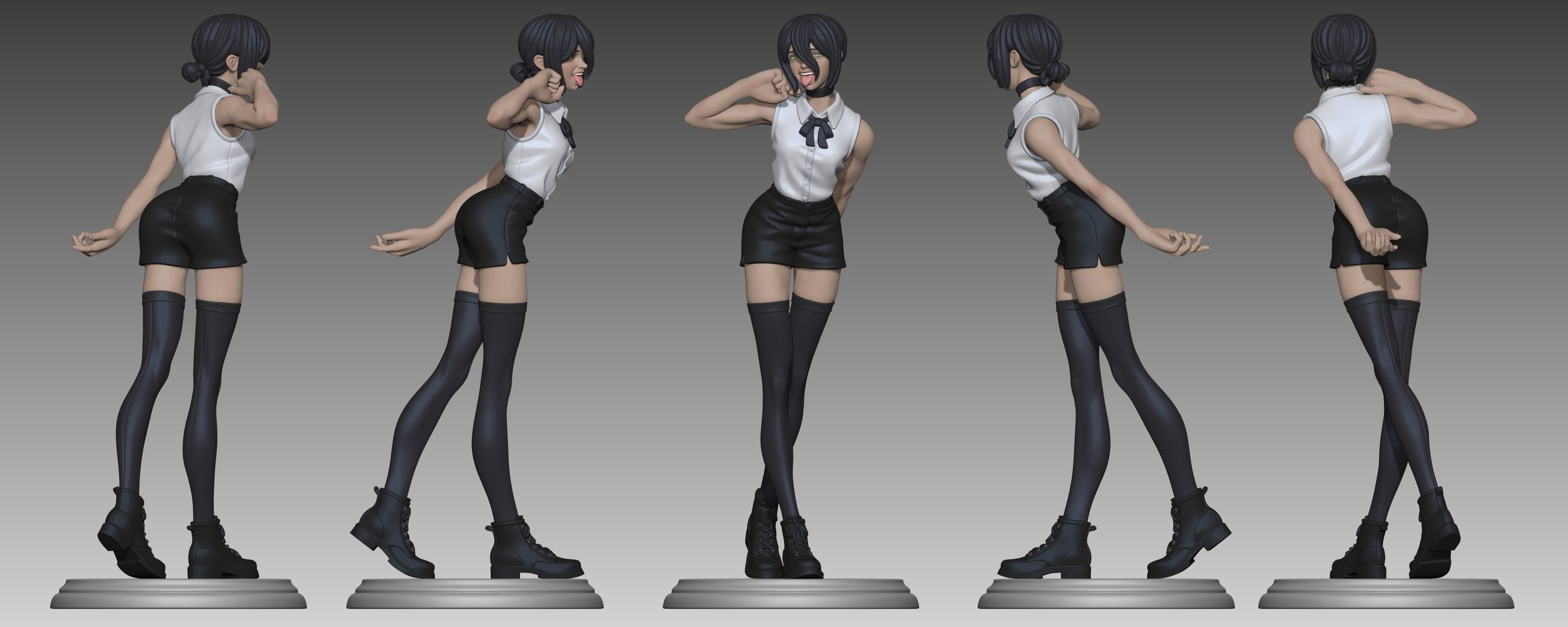 Reze 3D 3D print model_7