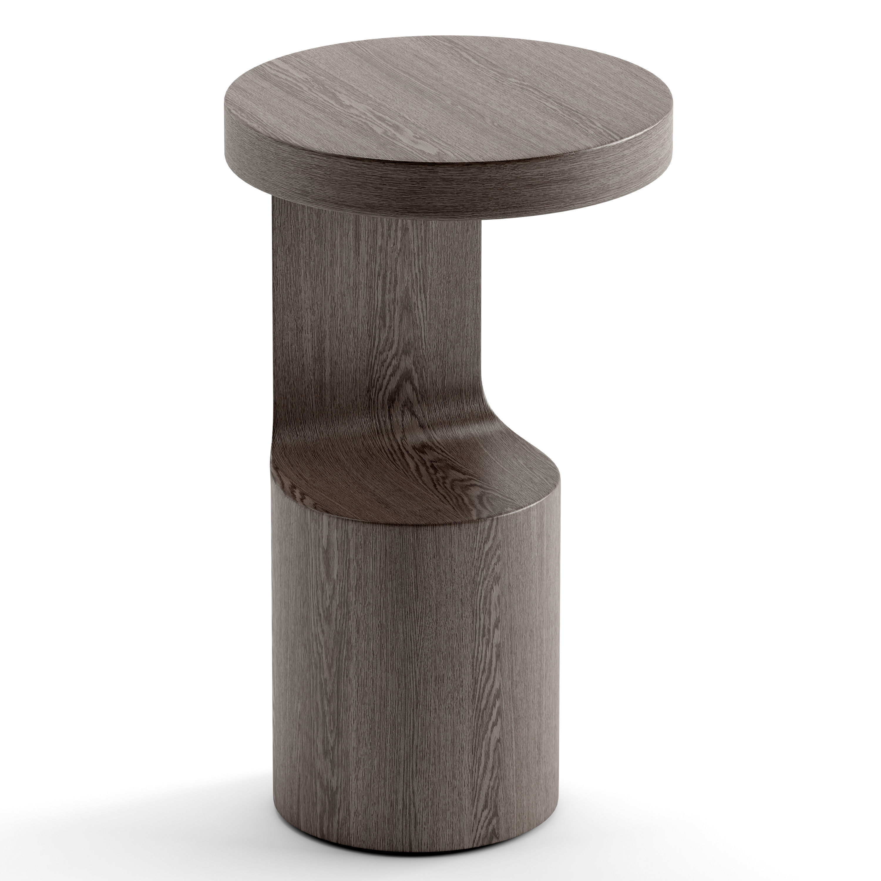 Crate and Barrel coffee table Low-poly 3D model_2