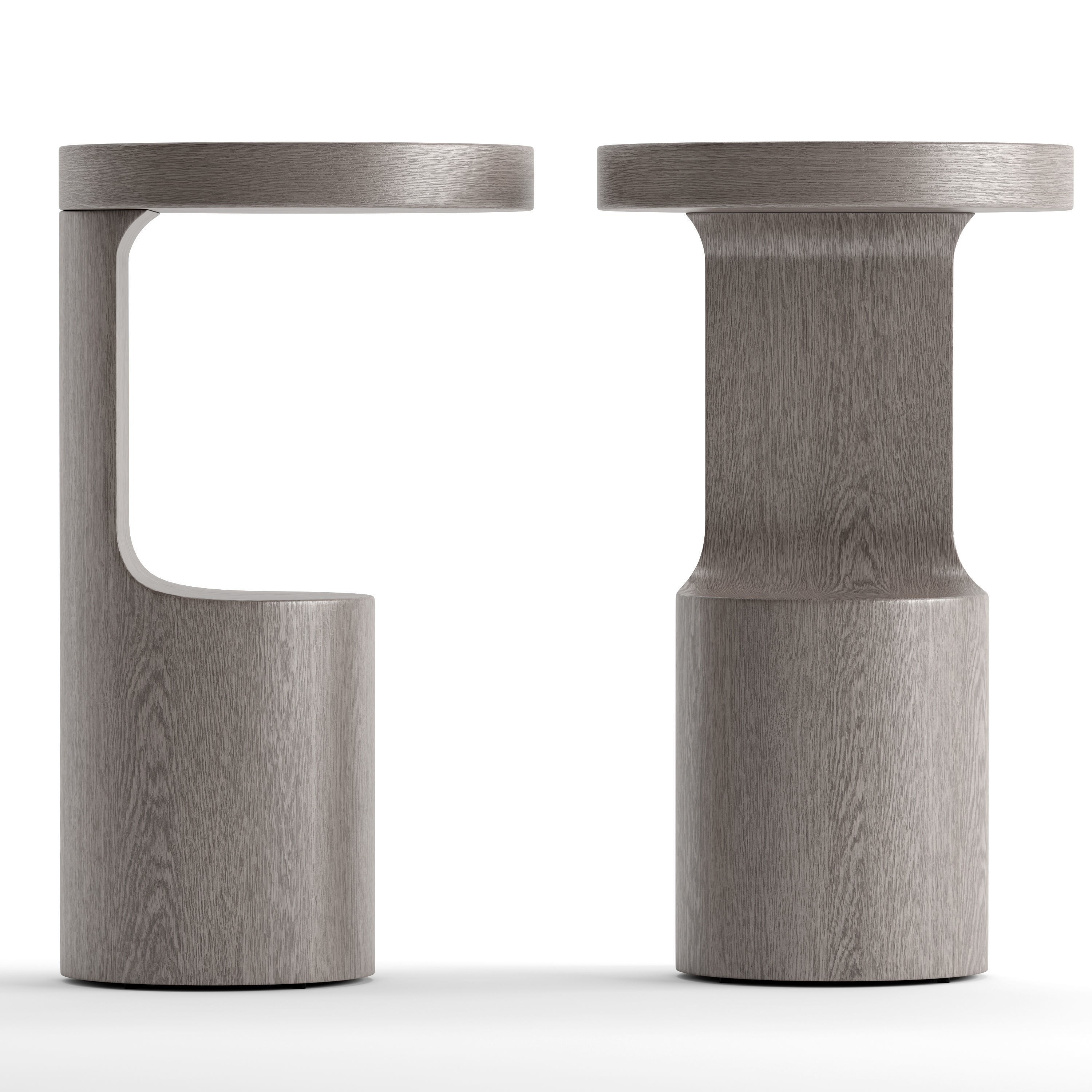 Crate and Barrel coffee table Low-poly 3D model_3