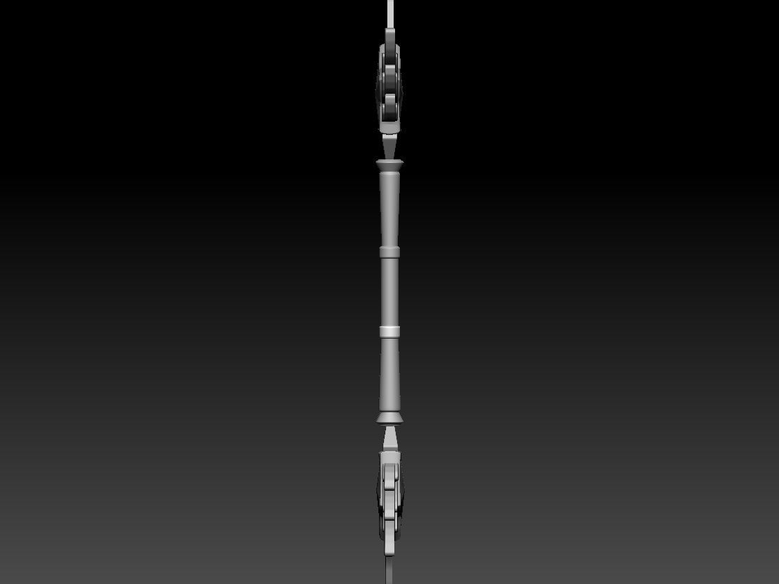 Star Guardian Lux Wand - League of Legends Cosplay 3D print model_4