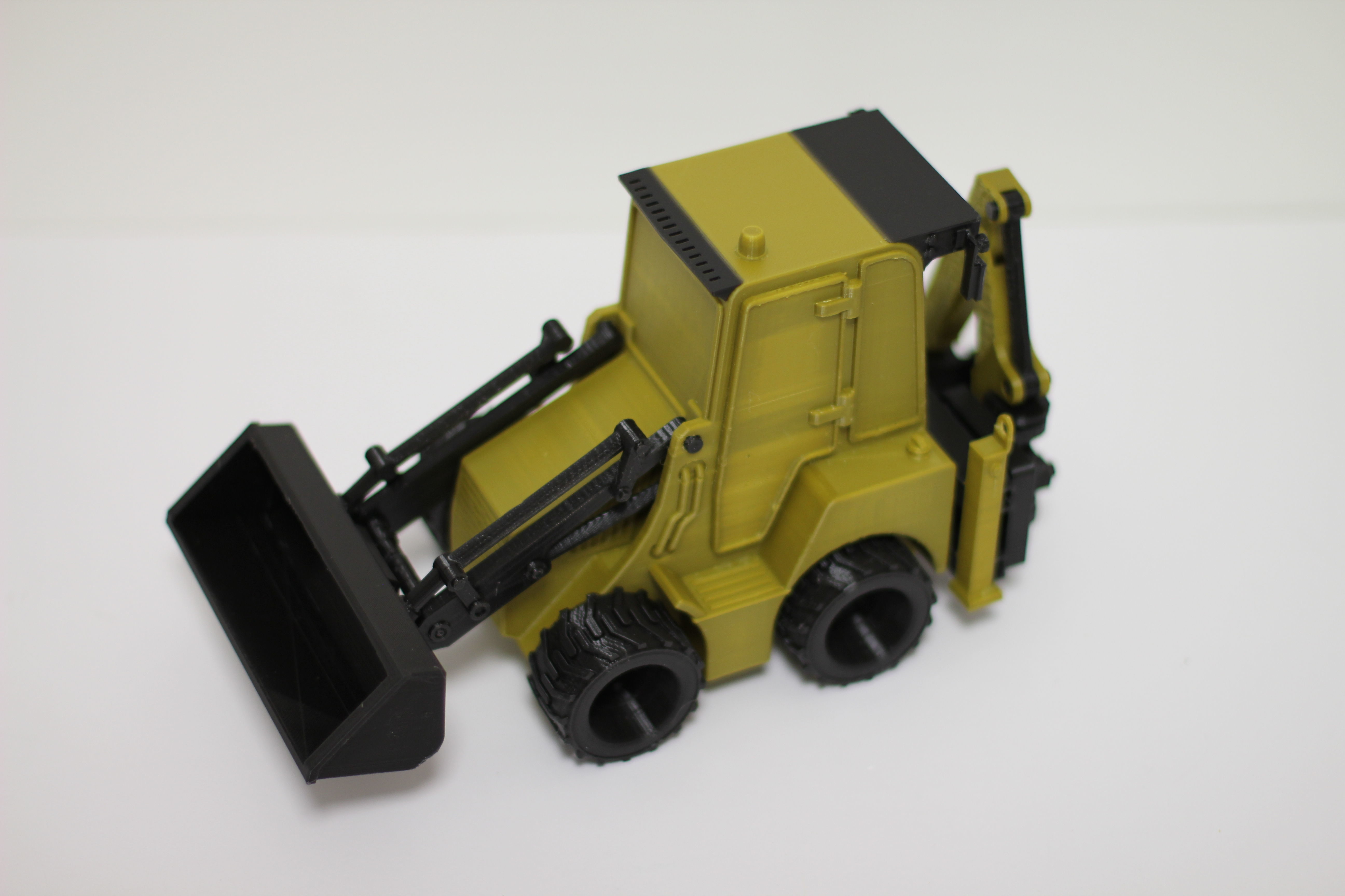 3d model tractor JCB-1CX  ver2 Low-poly 3D model_23