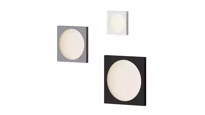 Vuoto LED Ceiling Wall Light by Sonneman