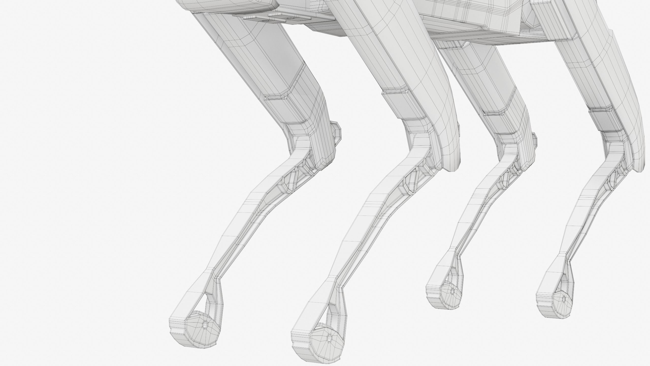 Spot Robot Boston Dynamics 2021 With Arm Low-poly 3D model_22