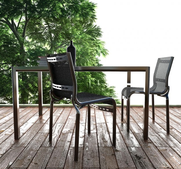 EVA Chair 3D model_1