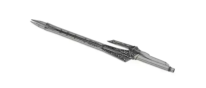 Godslayer-Gamoras Sword 3D print model