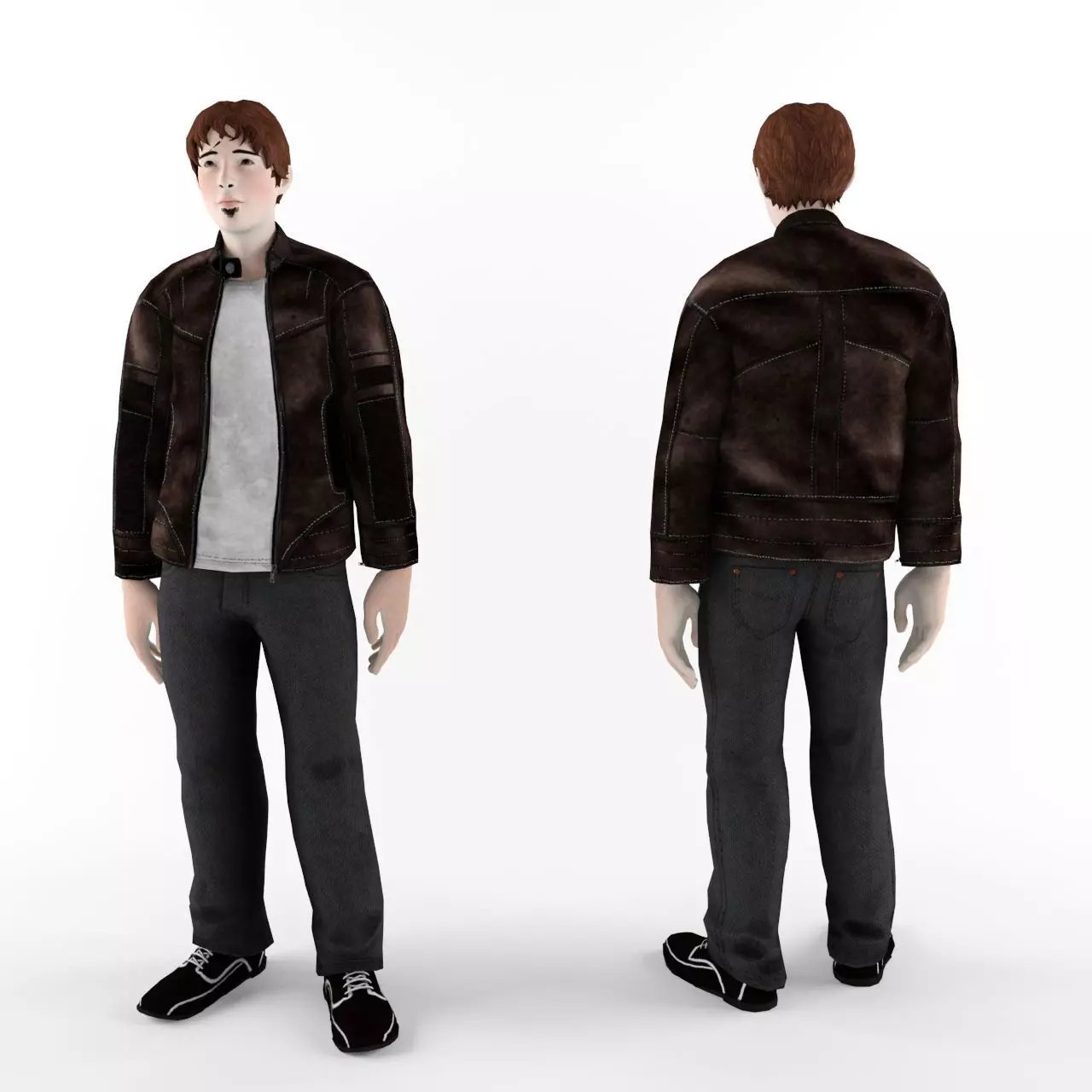 3d scan man Free 3D model