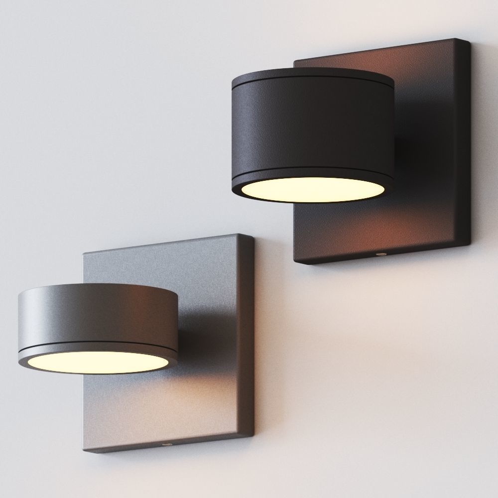 Ceres Outdoor Wall Sconce by Oxygen Lighting 3D model_1