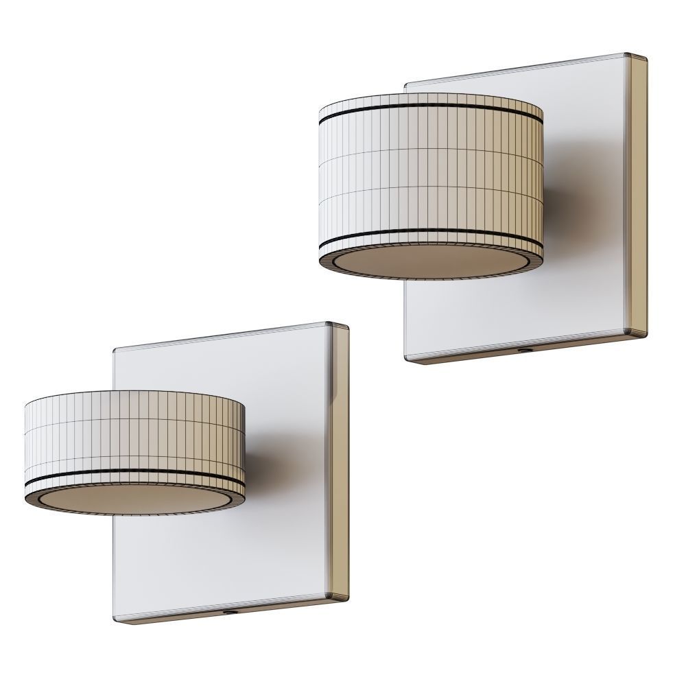 Ceres Outdoor Wall Sconce by Oxygen Lighting 3D model_3
